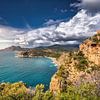 Côte pittoresque de l'île de Corse en Méditerranée. sur Voss Fine Art Fotografie