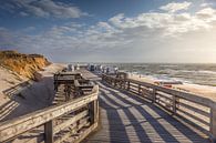 Plattform am Weststrand von Kampen, Sylt von Christian Müringer Miniaturansicht