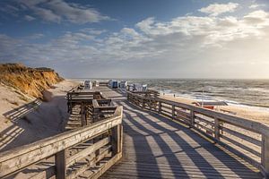 Plattform am Weststrand von Kampen, Sylt