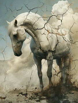 Gebrochene Anmut: Equine Illusion | Pferd von Eva Lee