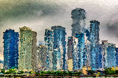 Chicago Abstraction by Dieter Walther