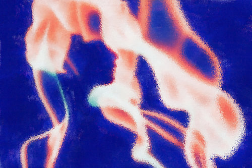 Dans « Confluence II - Entanglement »