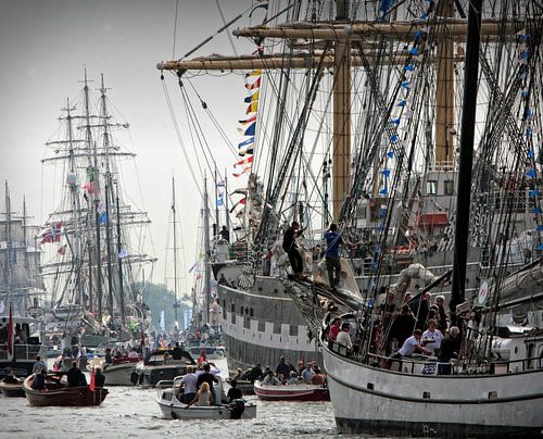 Sail parade Amsterdam
