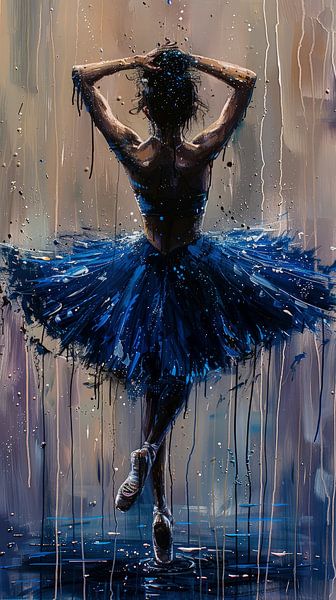 Danser sous la pluie par ByNoukk