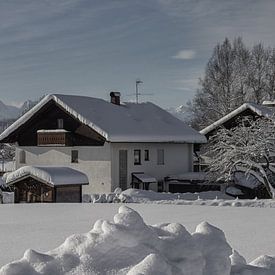 Winterlandschaft van Andreas Stach