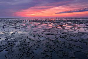 Ein Sommerabend im Wattenmeer bei Uithuizen Groningen