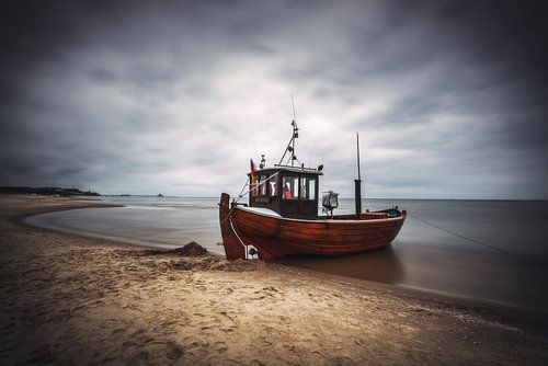 Vissersboot op Usedom