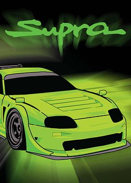 Toyota Supra by zaka artya