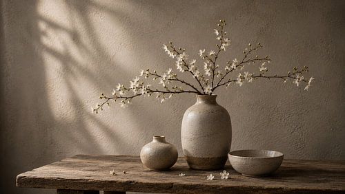 Élégance minimaliste et florale
