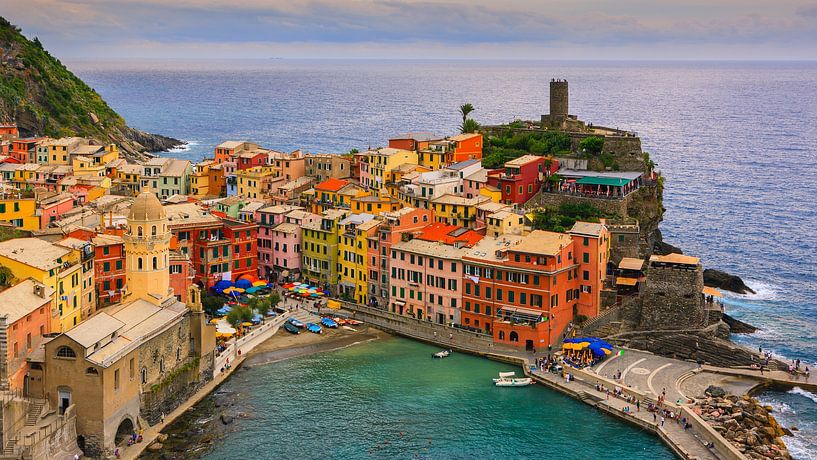 Vernazza, Cinque Terre, Italien von Henk Meijer Photography