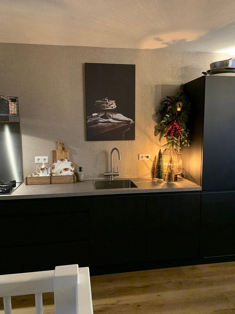 Pfannkuchen im Low-Key von Moody Food &amp; Flower Shop