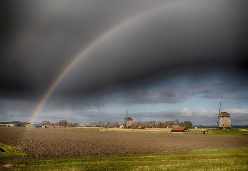 Molenlandschap Nederland Schermerhorn Alkmaar