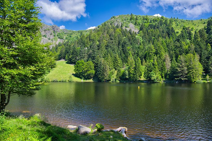 Lac de Forlet in the Vosges by Tanja Voigt