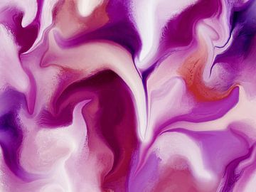 Purple Swirl von Maria Meester