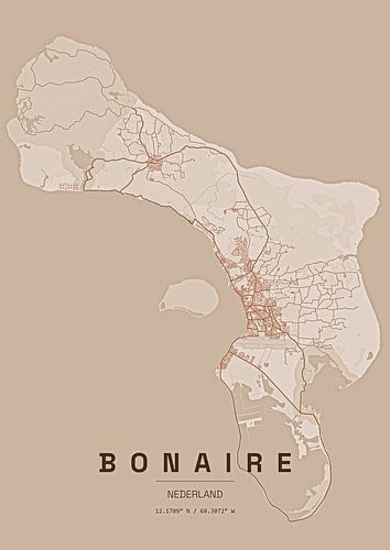 Bonaire Plattegrond
