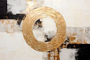 ABSTRAKTE KUNST Metallischer Zyklus