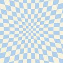 Retro Schaakbord Fantasie Abstractie van Mad Dog Art thumbnail