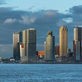Rotterdam skyline by Leo Luijten