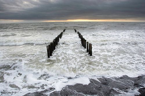 Zoutelande beach in December