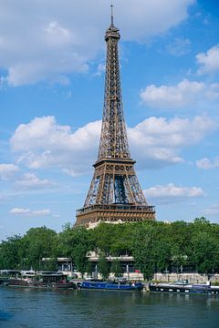 Eiffeltoren Parijs van Luis Emilio Villegas Amador