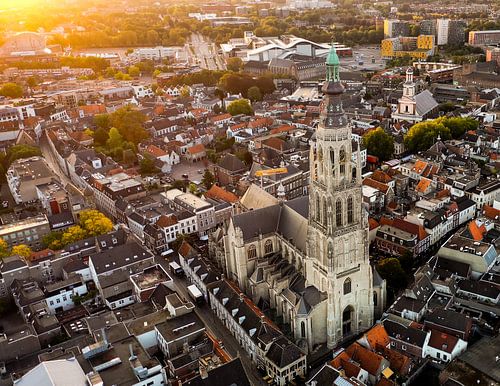 Lever de soleil à Breda