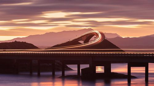 Atlantic Ocean Road, Møre og Romsdal, Noorwegen