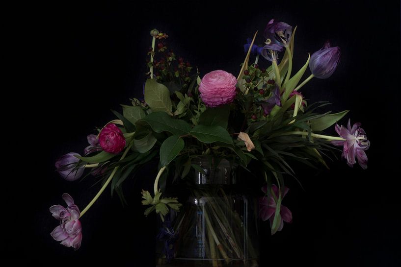 Stilleven met bloemen von Maerten Prins
