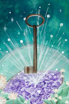 Key to your Heart van Art Studio Marjo Vliek