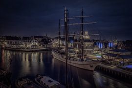 Harlingen Haven by Mario Calma