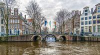 Grachten van Amsterdam: rondvaart boot Herengracht  Leidsegracht par Arjan Schalken Aperçu