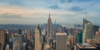 New York - Empire State Building in de vroege ochtend van Toon van den Einde thumbnail