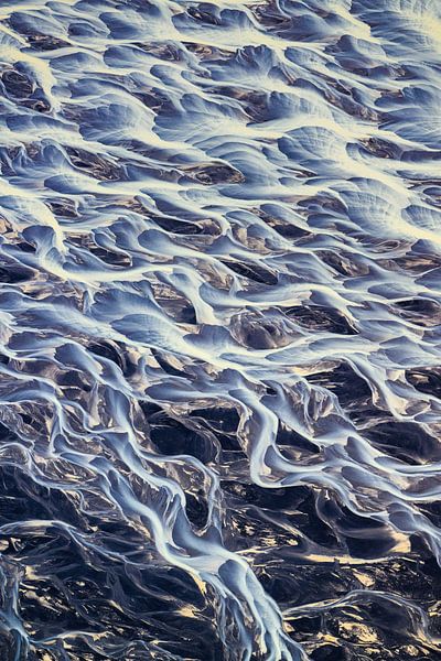 Glacier River Iceland by Luuk Belgers