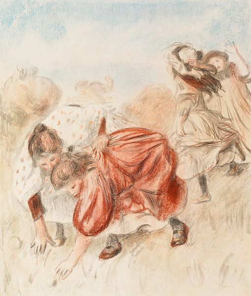 Renoir, Bal spielende Kinder (1900) von Atelier Liesjes
