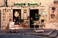 French antiques store