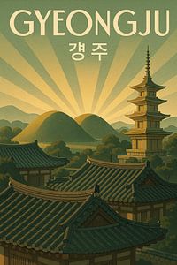 Gyeongju Golden Legacy - Antike Pagoden & Sonnenaufgang Tumuli Hills