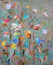 Wild Flowers Flow van Atelier Paint-Ing thumbnail