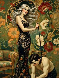 Florale Dominanz: Femdom in Blüte von artefacti