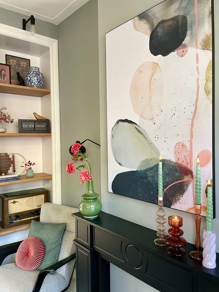 Moderne en abstracte organische vormen  van Studio Allee 