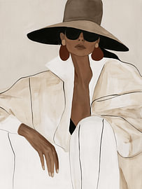 boho chic woman sur mathieu jeu