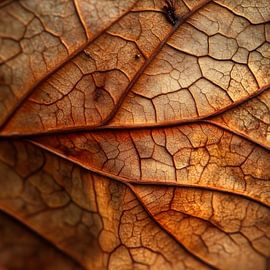 Withered leaf by Poster Art Shop