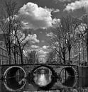Pont sur le Herengracht à Amsterdam par Peter Bartelings Aperçu