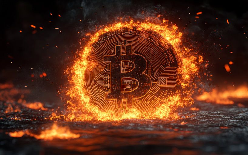 Bitcoin en feu par Jordan