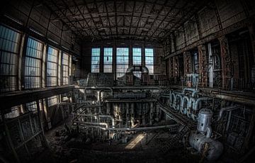 Abandoned power plant 5 by Eus Driessen