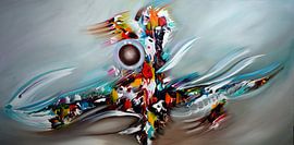 Colorful Touch by Gena Theheartofart