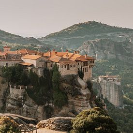 Griechische Meteora-Klöster von Sanne Vermeulen