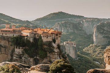 Greek Meteora Monasteries by Sanne Vermeulen