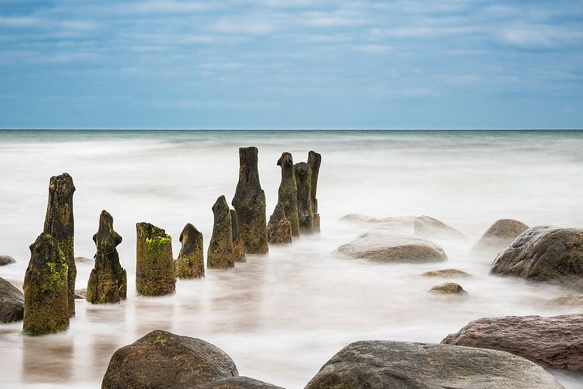 Buhnen an der Küste der Ostsee par Rico Ködder