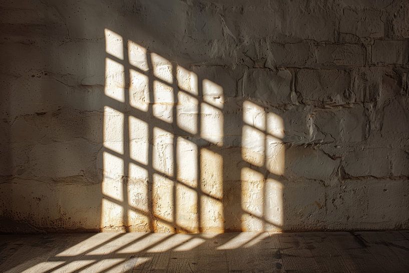 Ombre du soleil - jeu de rayons lumineux par Poster Art Shop