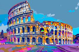 Abstracte Lijnen Compositie van Art & Soul Creations