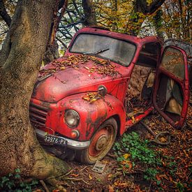 Red old timer by Creativiato Shop